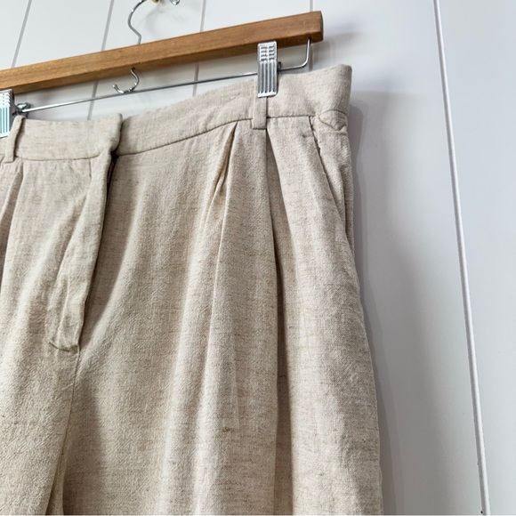 Abercrombie & Fitch Sloane Tailored Linen Blend Wide Leg Pants Women’s Size 31 - Picture 7 of 15